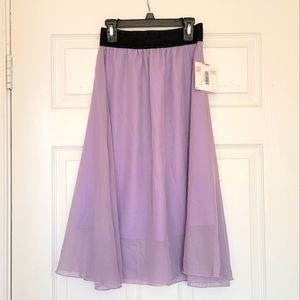 Lularoe Dusty Purple Midi Skirt
